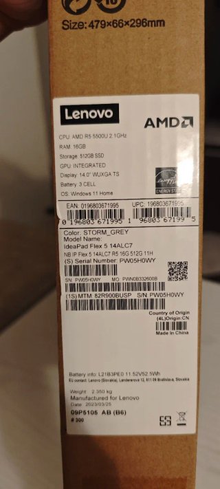 Lenovo IdeaPad Flex 5 Táctil Ryzen 5