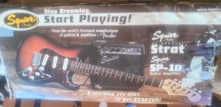 Guitarra Fender Squier Stratocaster Blanca