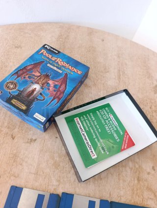 Lote diskette HeroQuest & Return Witchlord IBM Pc