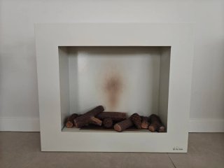 Chimenea Bioetanol Pur Line Blanca