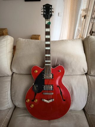Guitarra Gretsch zurda Roja