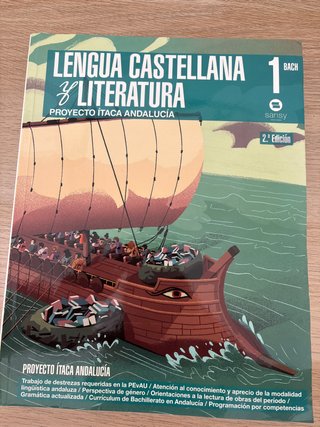 Lengua castellana y literatura, 1 BACH.