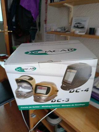 Casco soldar DACAR DC-1 filtro electrónico