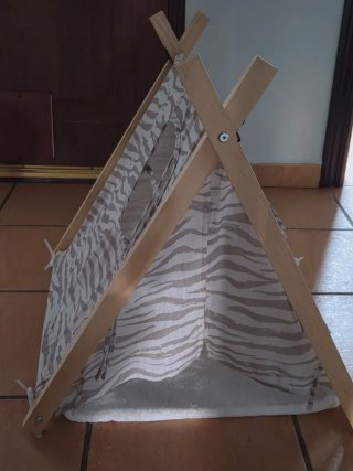 Casa tipi para mascotas