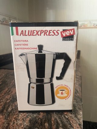 Cafetera Italiana Vev Express 6 Tazas