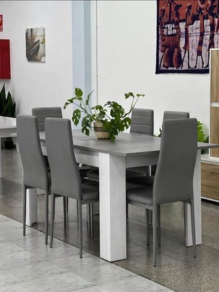 Conjunto comedor moderno 6 sillas - Envio gratis
