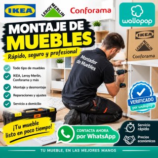 Servicio de montaje de muebles
