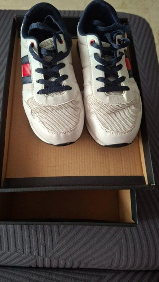 Zapatillas Tommy Hilfiger Blancas y Azules