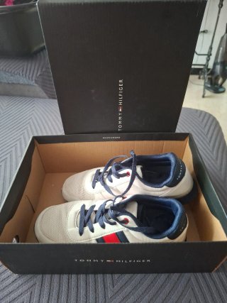 Zapatillas Tommy Hilfiger Blancas y Azules