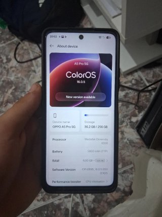 Oppo A5 Pro 5G Nuovo con accessori