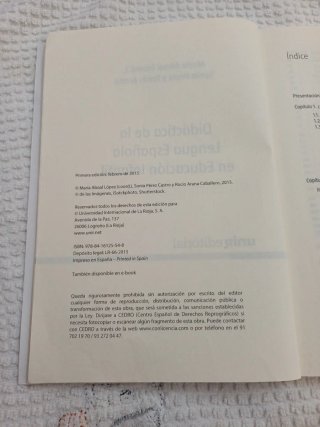 Educación Infantil: Didáctica de la lengua español
