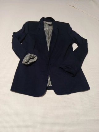 Chaqueta azul de señora