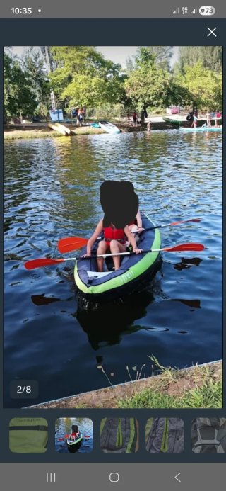 Kayak hinchable ITIWIT 2 plazas