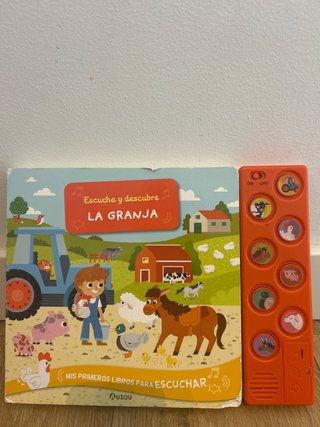 Escucha y descubre. La granja. Libro de sonidos