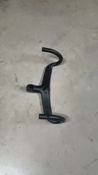 Manillar Elita One 380x90mm Carbono