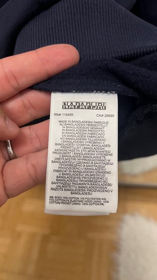 Felpa Napapijri Uomo Blu