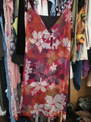 Vestido Wang Negro y Blanco