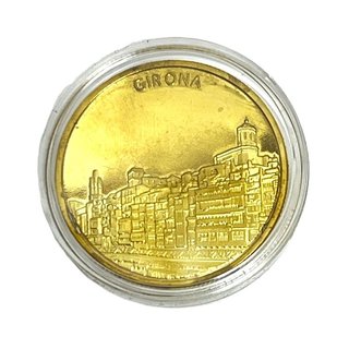 5 Medallas Conmemorativas Girona Monumental Besalú