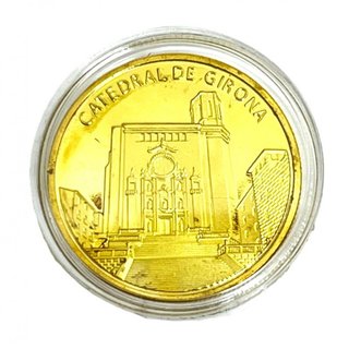 5 Medallas Conmemorativas Girona Monumental Besalú