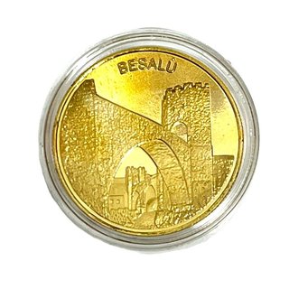 5 Medallas Conmemorativas Girona Monumental Besalú