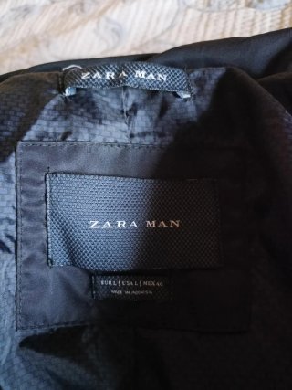 Chaqueta acolchada hombre azul marino