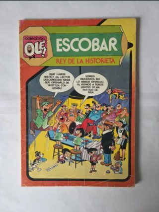 OLE ESCOBAR, REY DE LA HISTORIETA COMPLETA