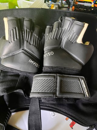 Guantes Portero Fútbol Sala Niño ralla