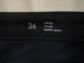 Massimo Dutti Pantalón Recto Negro
