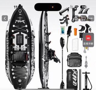 Kayak hinchable para pesca