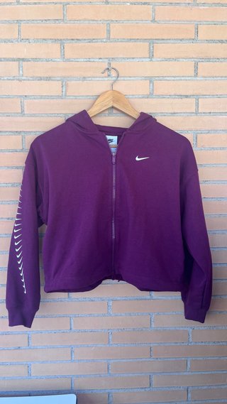 Sudadera Nike Morada Cremallera