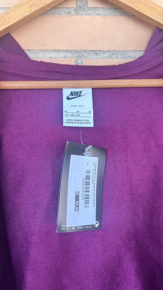 Sudadera Nike Morada Cremallera