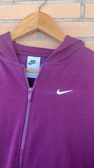 Sudadera Nike Morada Cremallera