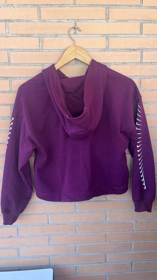 Sudadera Nike Morada Cremallera
