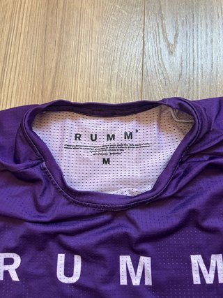 Camiseta RUMM running manga larga morada