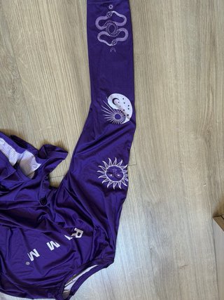 Camiseta RUMM running manga larga morada