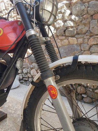 Montesa 348 Trial Roja