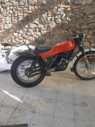 Montesa 348 Trial Roja