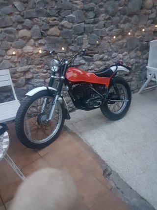 Montesa 348 Trial Roja