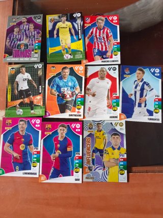 Lote de cromos de fútbol Panini