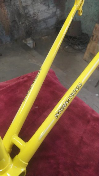 Cuadro Colnago Columbus Amarillo