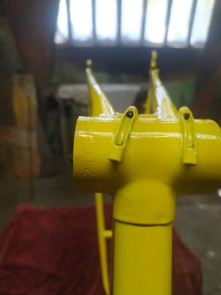 Cuadro Colnago Columbus Amarillo