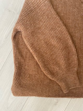 Jersey oversize marrón