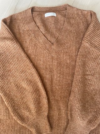 Jersey oversize marrón