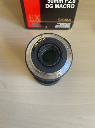 Objetivo Sigma 50mm F2.8 DG Macro EX para Canon