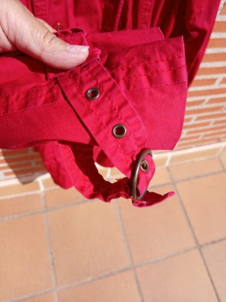 Gabardina JASION Roja Talla L