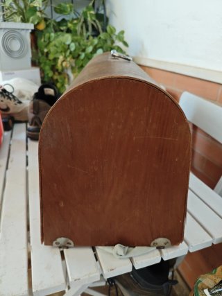 Tapadera máquina de coser Alfa madera
