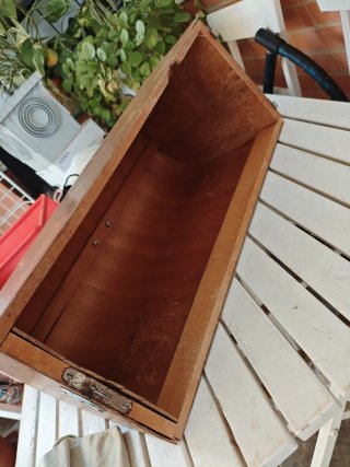 Tapadera máquina de coser Alfa madera
