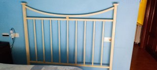 Cabecero Forja Blanco 150cm