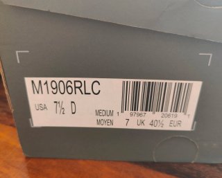Zapatillas New Balance 1906RLC Talla 40.5 Gris