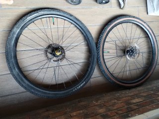 Ruedas carbono gravel 650b Prototype